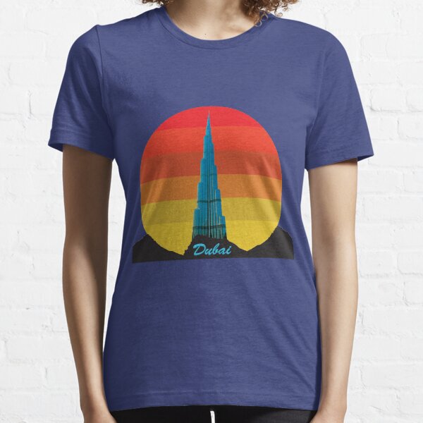 Burj Khalifa Dubai-Sunset- United Arab Emirates Essential T-Shirt