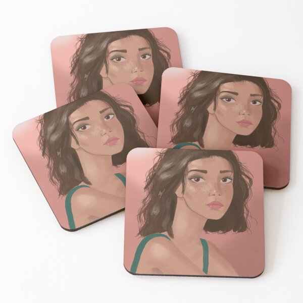 Item preview, female portrait three designed and sold by lydialind.