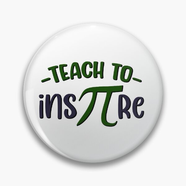 Item preview, Teach To Inspire, Math Teacher Gift designed and sold by FuntasticDez.