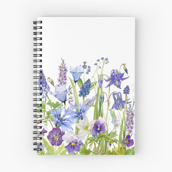 Item preview, Scandinavian Wildflower Summer Meadow Botanical Garden designed and sold by UtArt.