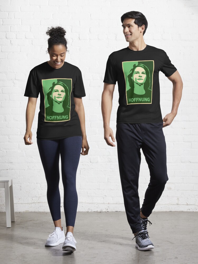 Baerbock Grüne Kanzlerin 2021 Bundeskanzlerin Bundestagswahl Hoffnung 2 |  Active T-Shirt