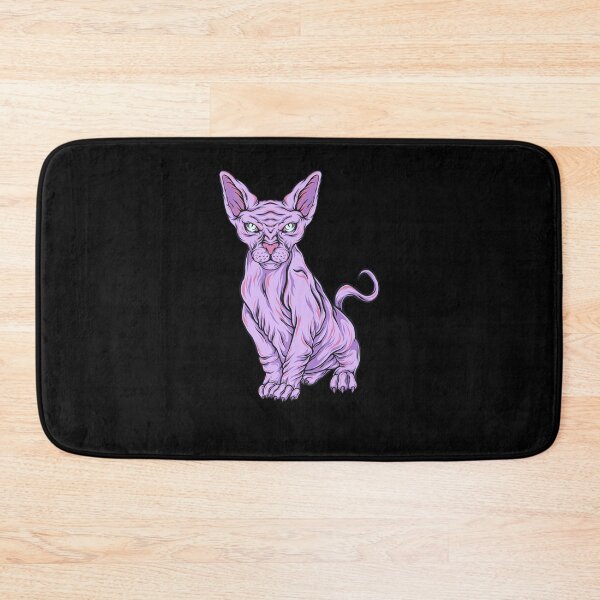 Item preview, Pastel Goth Sphynx Cat Breeders - Kitty Vaporwave designed and sold by PinkyTree.