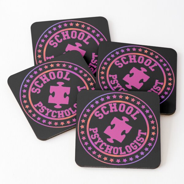 Item preview, School Psychologist Puzzle Color Pop Design designed and sold by Rosinda.