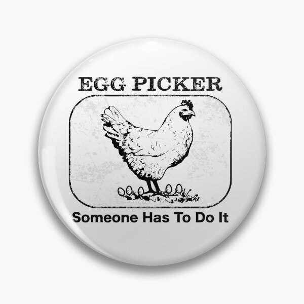 Item preview, Chicken Farm Egg Picker Black designed and sold by Eduardo Tavares.