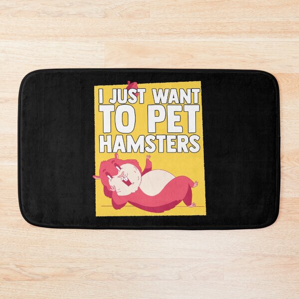 Item preview, I Just Want to Pet Hamsters Hamster Lover Hamster Owner designed and sold by Nessshirts.