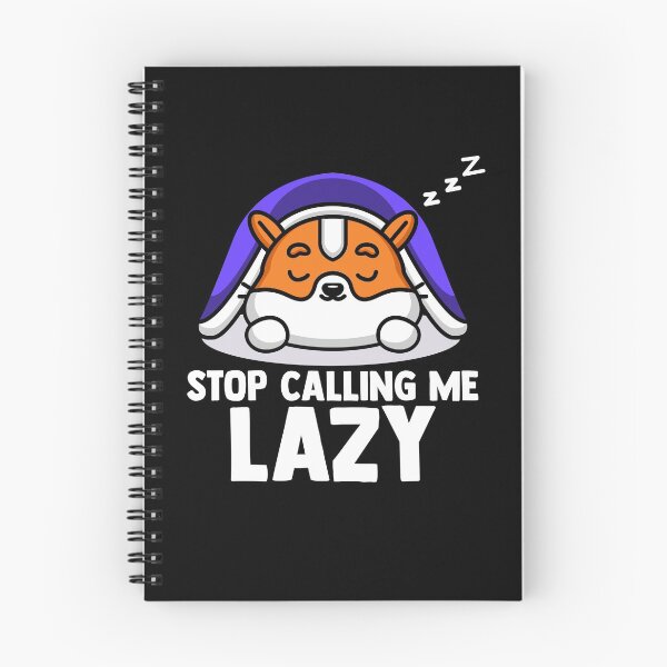 Item preview, Stop Calling Me Lazy Hamster Bedding Hamster Lover Kawaii designed and sold by Nessshirts.
