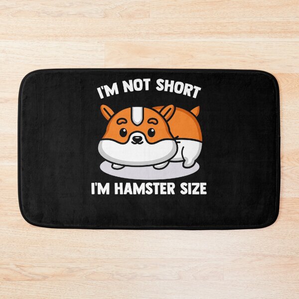 Item preview, I'm Not Short I'm Hamster Size Funny Hamster Saying Kawaii designed and sold by Nessshirts.