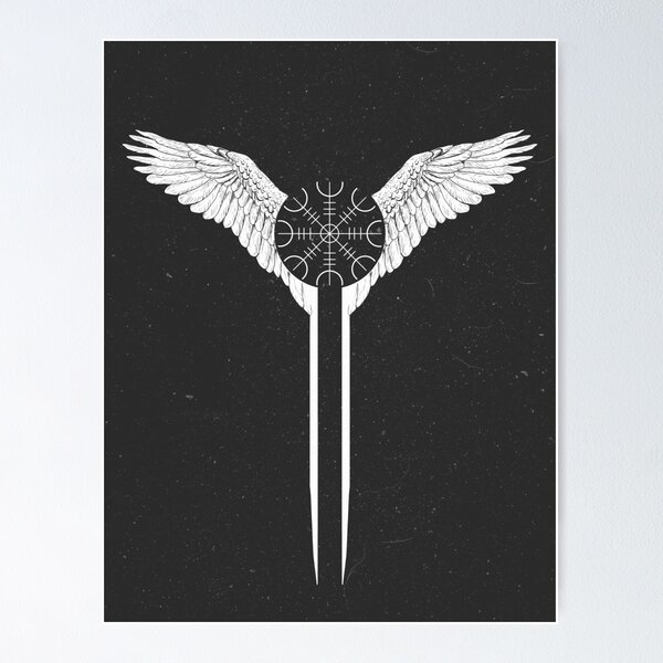 Raven Wings SVG Valkyrie Svg Viking Svg Odin Svg Norse 