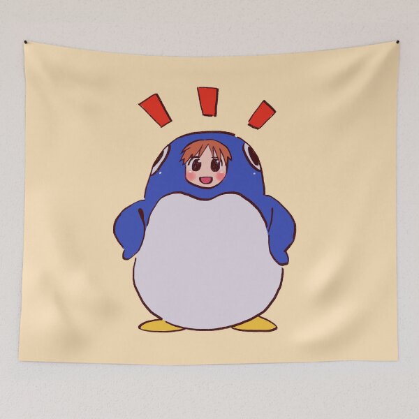 Item preview, I draw chiyo chan in penguin suit mascot / anime azumanga daioh designed and sold by RansRoom.