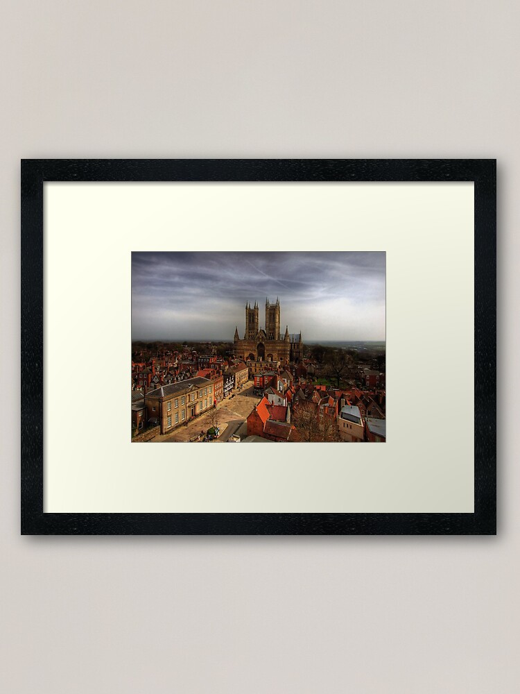 Alternate view of Lincoln Cathedral Framed Art Print
