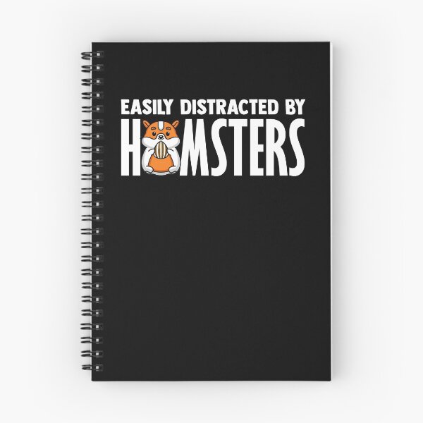 Item preview, Easily Distracted By Hamsters Hamster Owner Hamster Lover designed and sold by Nessshirts.