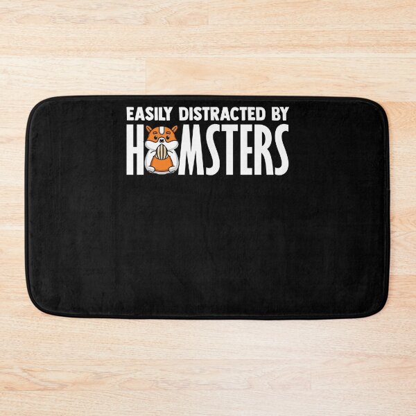 Item preview, Easily Distracted By Hamsters Hamster Owner Hamster Lover designed and sold by Nessshirts.