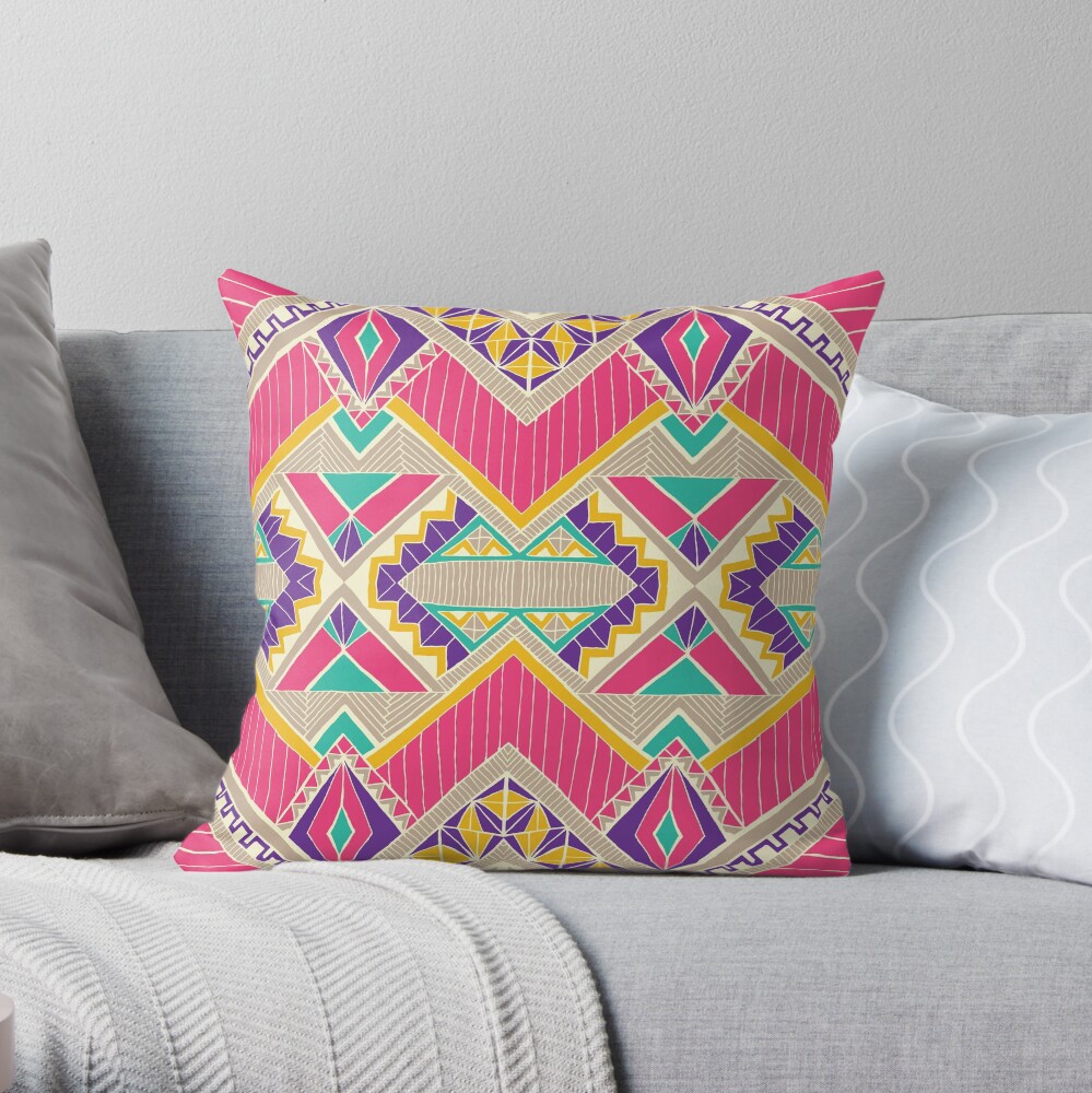 Diamond in the Rough Throw Pillow
