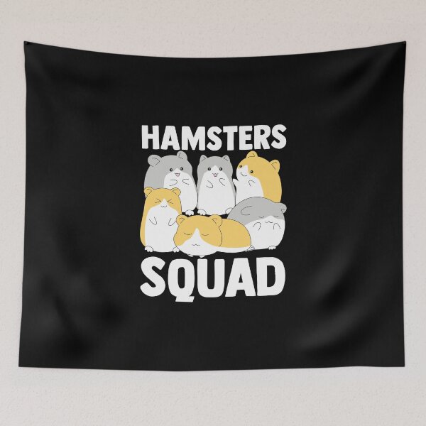 Item preview, Hamsters Squad - Hamster Fans Hamster Lover Hamster Owner designed and sold by Nessshirts.