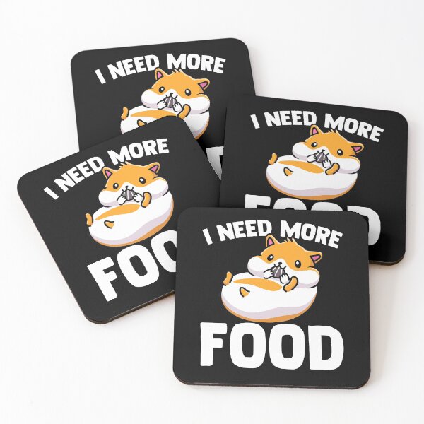 Item preview, I Need More Food - Hamster Hungry Hamster Owner designed and sold by Nessshirts.