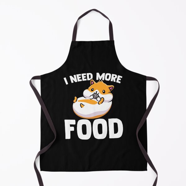 Item preview, I Need More Food - Hamster Hungry Hamster Owner designed and sold by Nessshirts.