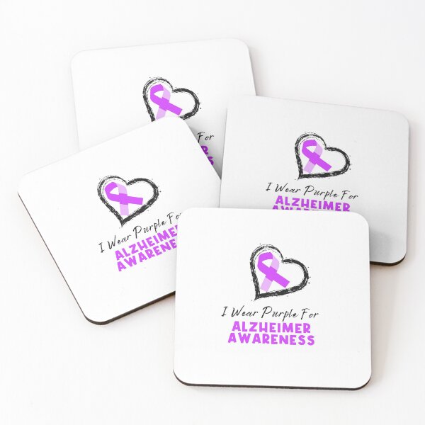 Item preview, Me visto de morado para la conciencia del Alzheimer designed and sold by SportyDogShop.