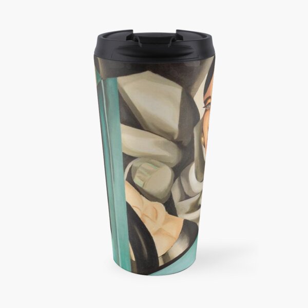 Tamara de Lempicka Self-Portrait in the Green Bugatti Travel Mug