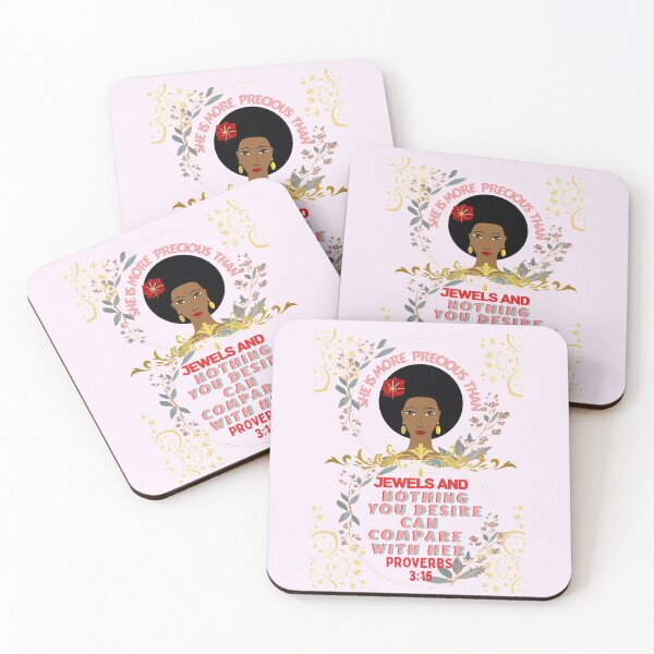Item preview, Proverbs 3:15 She is  more precious than jewels-beautiful designed and sold by Mammanation.