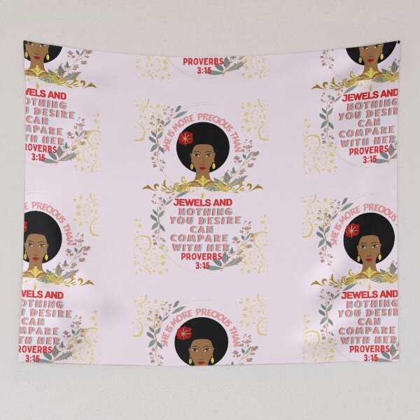 Item preview, Proverbs 3:15 She is  more precious than jewels-beautiful designed and sold by Mammanation.