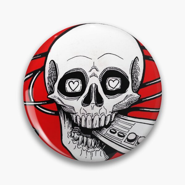 Item preview, 80s retro game skull designed and sold by Steffen Wittig.