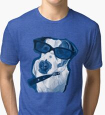 Rocking Jack Russell Tri-blend T-Shirt