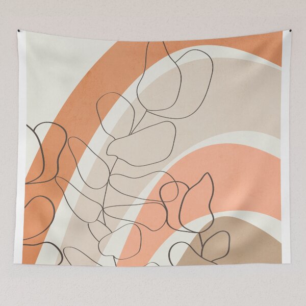Item preview, Eucalyptus Line Drawing designed and sold by OwnDesignOnline.