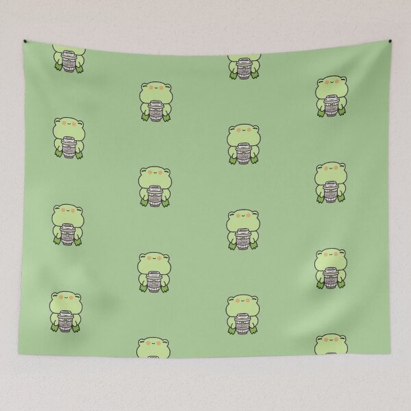 Item preview, Frog Coffee Cozy Cute Handdrawn designed and sold by patrick10reyes.