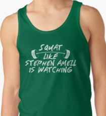 Squat Like Stephen Amell Is Watching Tank Top