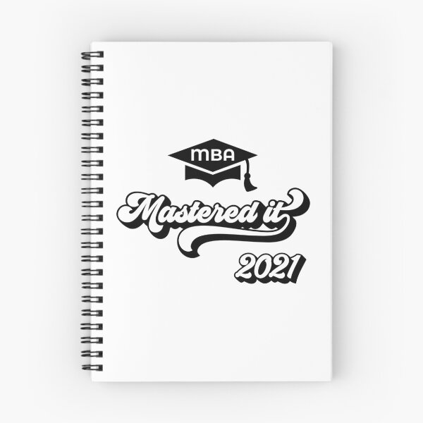 Item preview, Mastered It MBA 2021 Saying / Masters Degree Grad Graduation design designed and sold by CreatedByHeidi.