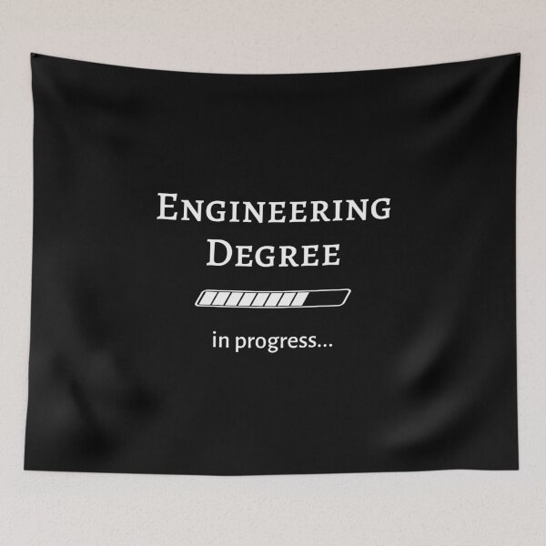 Item preview, Engineering Degree In Progress / College Student Engineer design designed and sold by CreatedByHeidi.