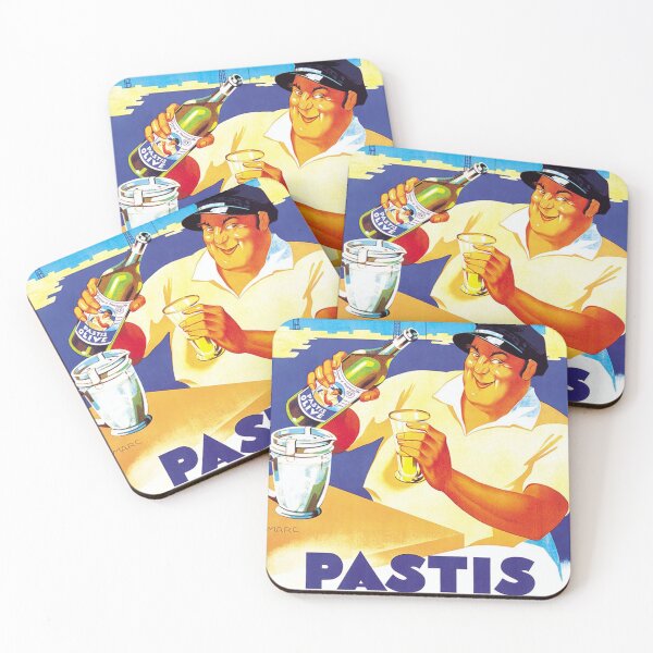 Item preview, Vintage pub - Olive pastis designed and sold by SuperNanais.
