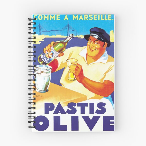 Item preview, Vintage pub - Olive pastis designed and sold by SuperNanais.