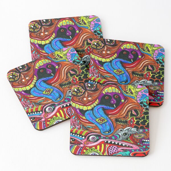 Item preview, Trippy Face Design designed and sold by disturbedpotato.