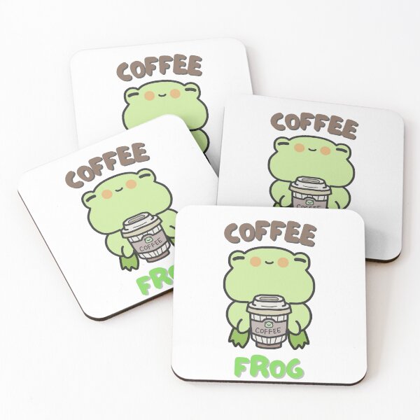 Item preview, Frog Coffee Cozy Cute Handdrawn with Text designed and sold by patrick10reyes.