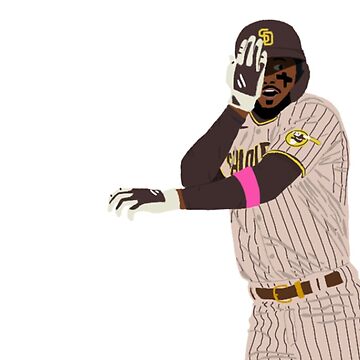 Tatis Jr Jersey Sticker for Sale by cocreations