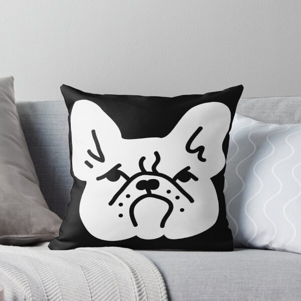 Item preview, Dog. French bulldog, happy house animal, lovely pet, Dog face, Frenchy. designed and sold by RukkiZukkiArt.