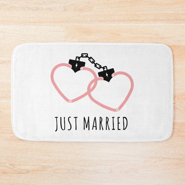 Item preview, Proud Prison Wife, Just Married Inmate, Heart Handcuffs designed and sold by Maria Garcia.