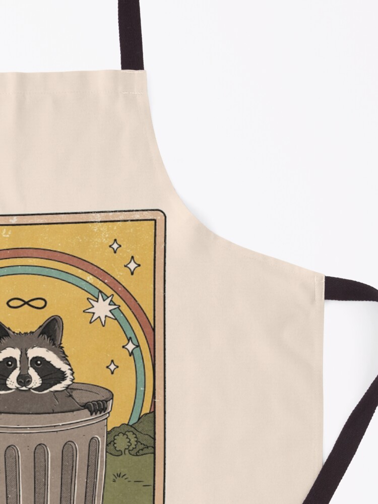 Alternate view of King of Trash Apron