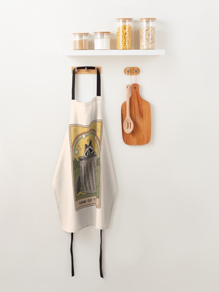 Alternate view of King of Trash Apron