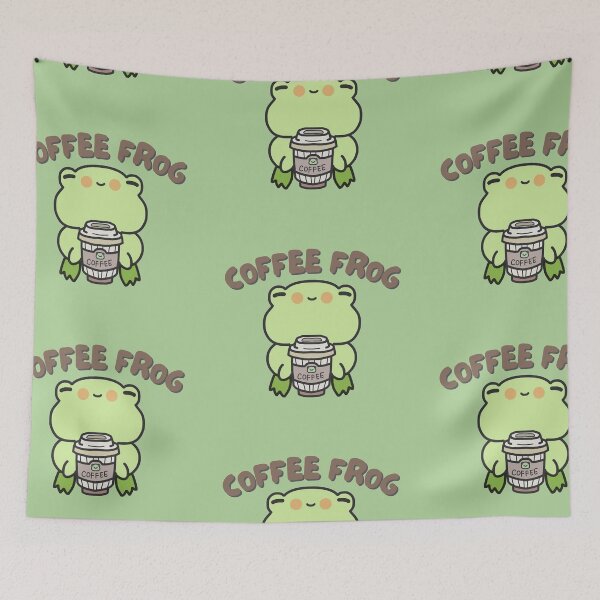 Item preview, Coffee Frog Cup Cozy designed and sold by patrick10reyes.