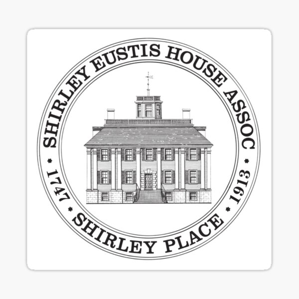 Shirley-Eustis House  Association Logo Sticker