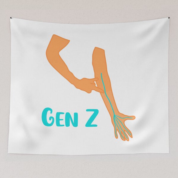 Item preview, Ice in the veins - Gen Z designed and sold by ArcherAshleyArt.