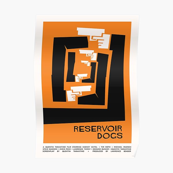 Chiens de réservoir Poster