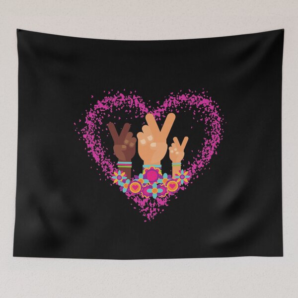 Item preview, Hippie LoveHeart designed and sold by odrito.
