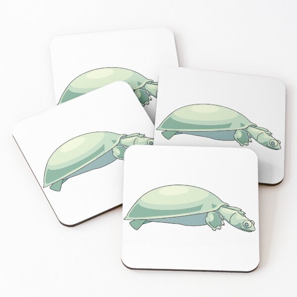 Item preview, Simple green turtle designed and sold by PaintingsByKF.