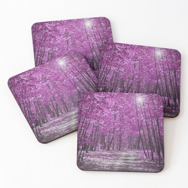 Item preview, Moonlit Road Through Purple Forest designed and sold by Brooke T Ryan Photographic Art.