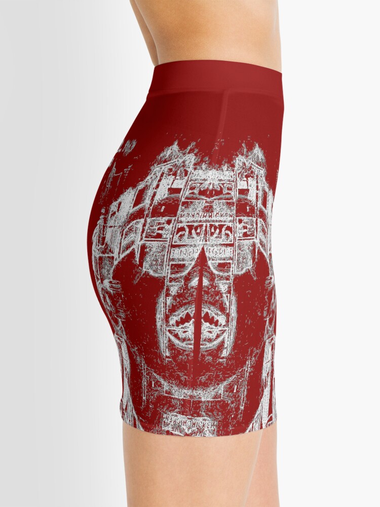 Alternate view of Heron vs Heron Outtake Mini Skirt