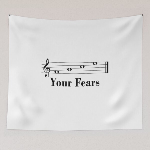 Item preview, F A C E Your Fears designed and sold by ThingsForFun.