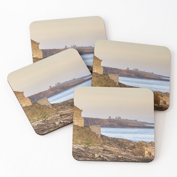 Item preview, The Bathing House and Dunstanburgh Castle designed and sold by heidipics.